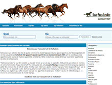 Tablet Screenshot of annuaire-turf.turfadede.com